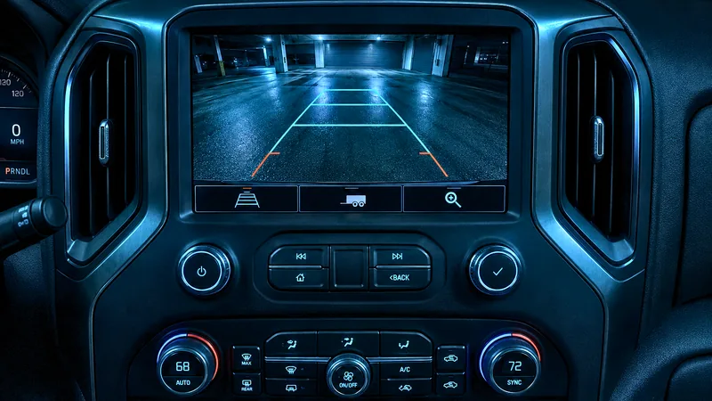 Back-up camera and parking sensor installation in Belleville, Metro East