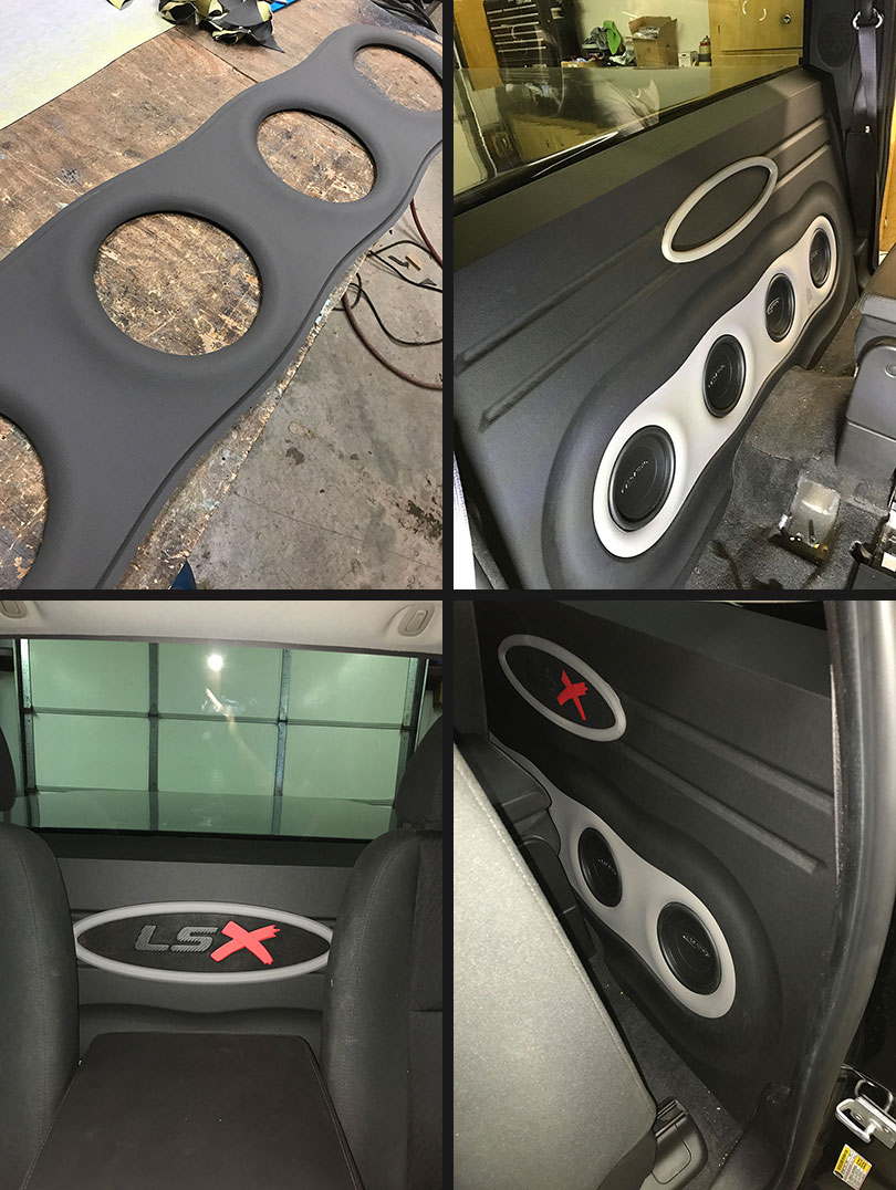 Fully Custom Integrated Sound System Chevy Silverado